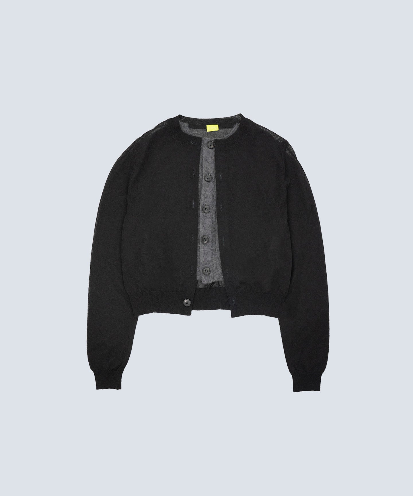 KAKAN カカン ニット カーディガン ブラック ロング 日本製 WRAP KNIT CARDIGAN – COQ KANAKO KAJIHARA online store