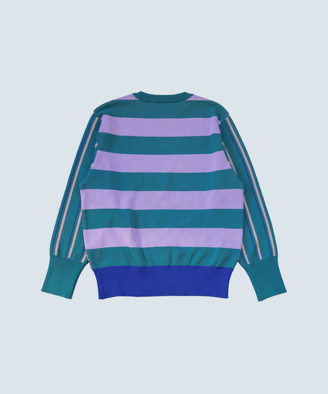 GEO BORDER KNIT PULLOVER