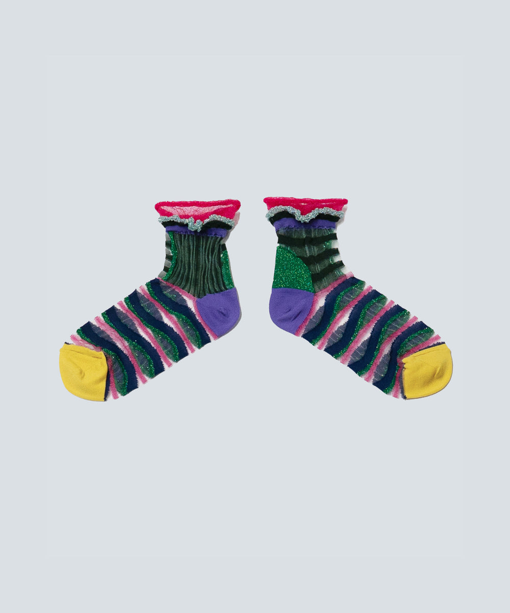 WAVE ECHO SHEER SOCKS