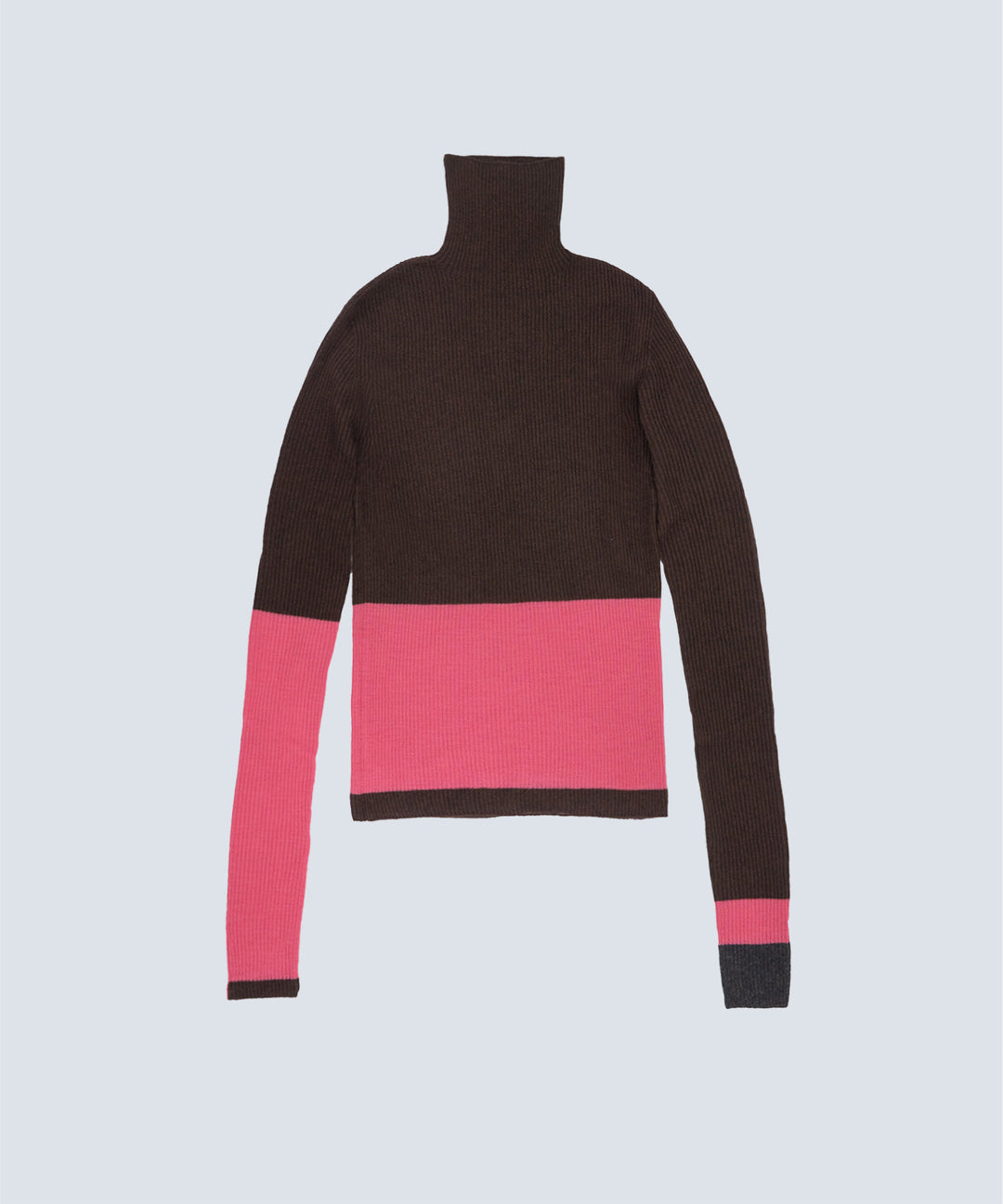 AIR SILK CASHMERE BLOCK KNIT