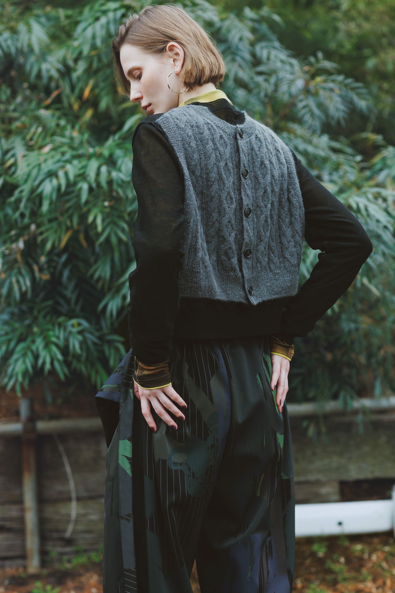 WRAP KNIT CARDIGAN – COQ KANAKO KAJIHARA online store