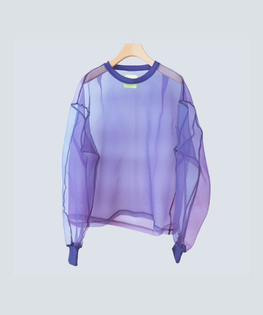 SHEER ORGANZA 2 PULLOVER