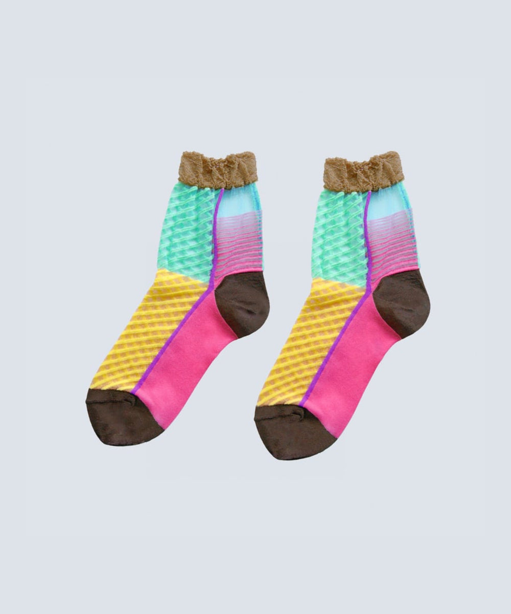 SHIMAUMA SHEER SOCKS