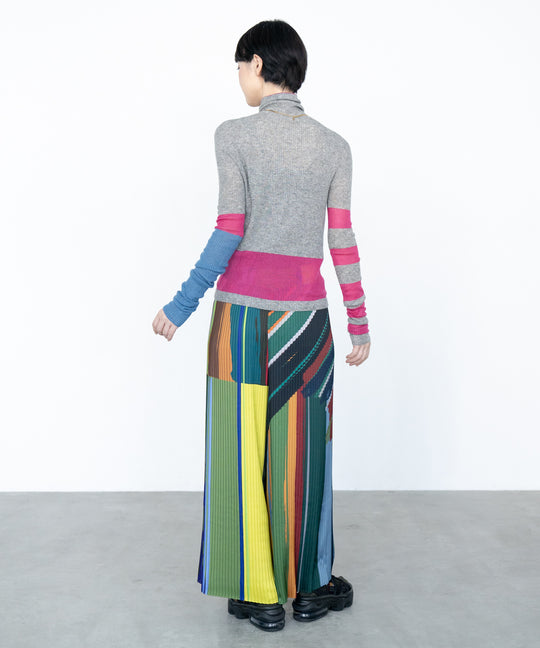 DIALOGUE PLEATED PANTS