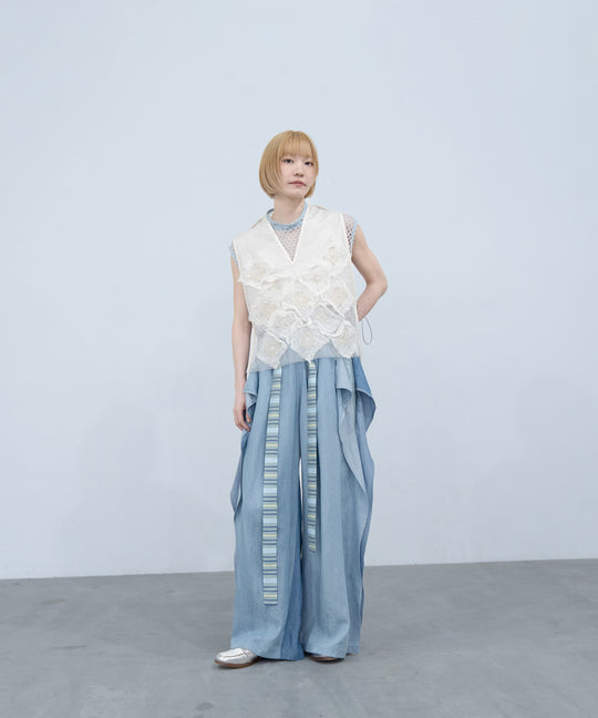 CROP MESH VEST