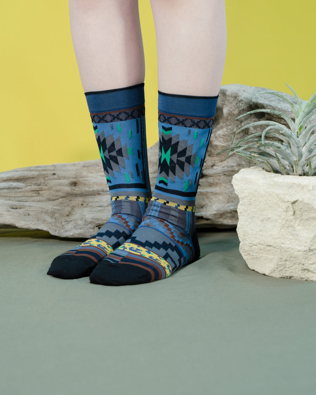 KILIM PATCHWORK SOCKS