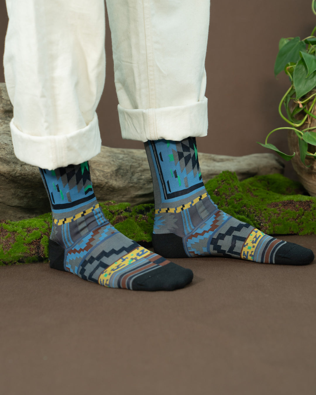 KILIM PATCHWORK SOCKS