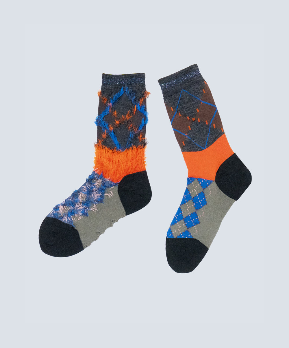 KITSUNE ARGYLE SOCKS