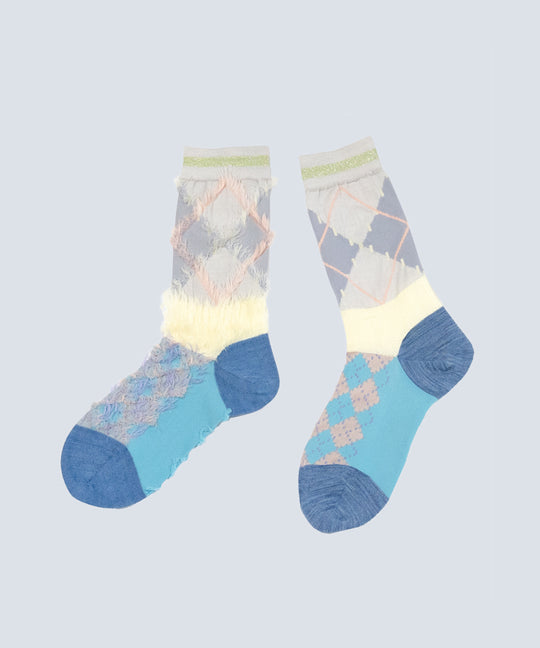 KITSUNE ARGYLE SOCKS