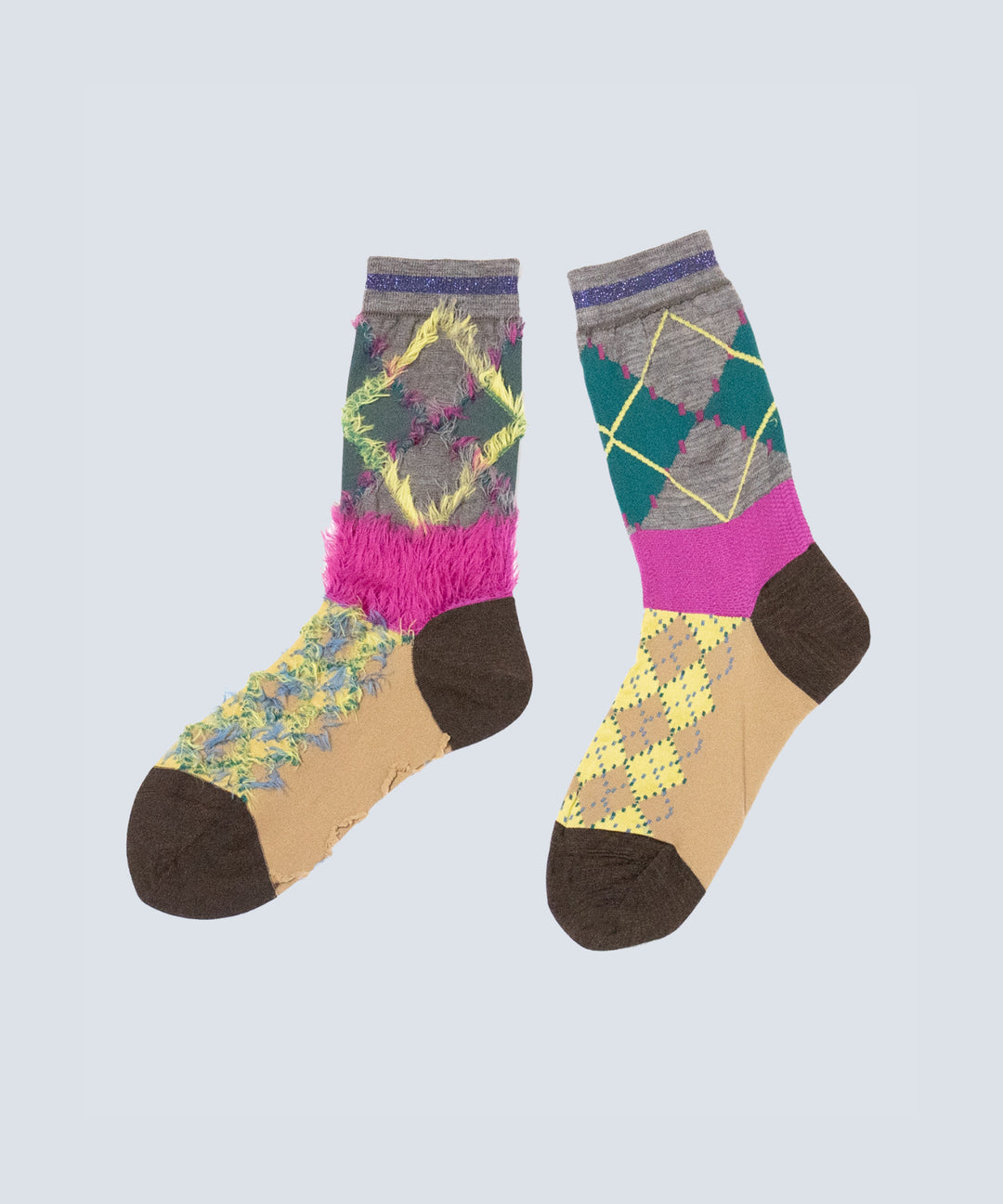 KITSUNE ARGYLE SOCKS