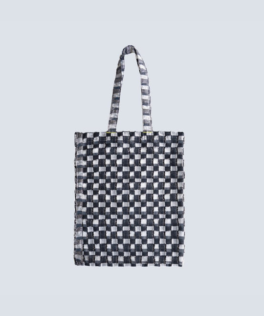 WATER CHECK TOTE BAG