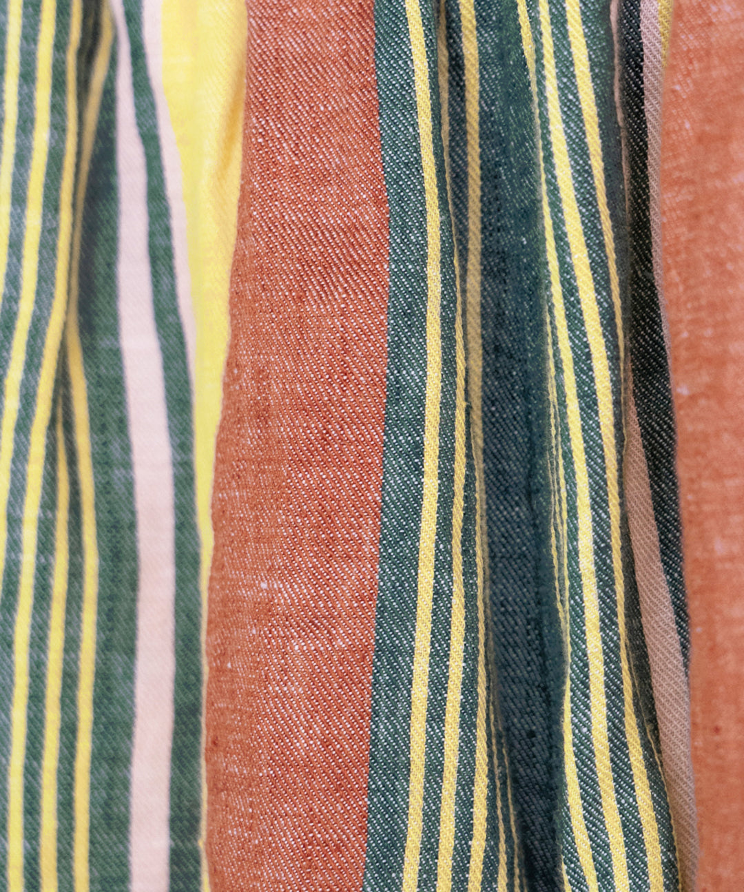 LATIN STRIPE LINEN PANTS