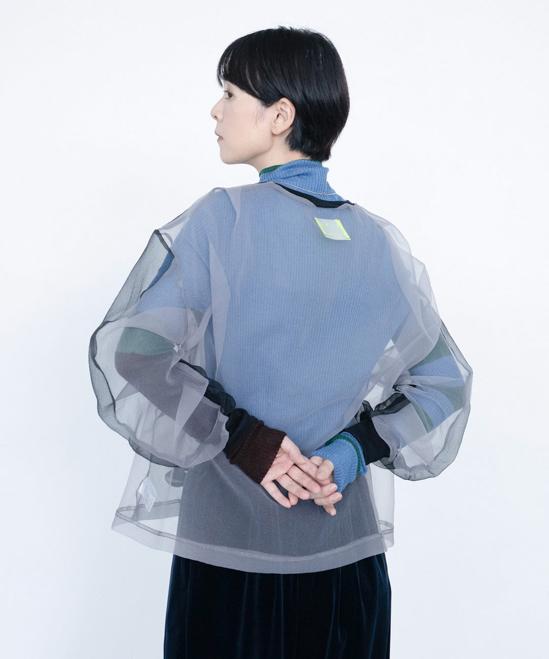 SHEER ORGANZA 2 PULLOVER