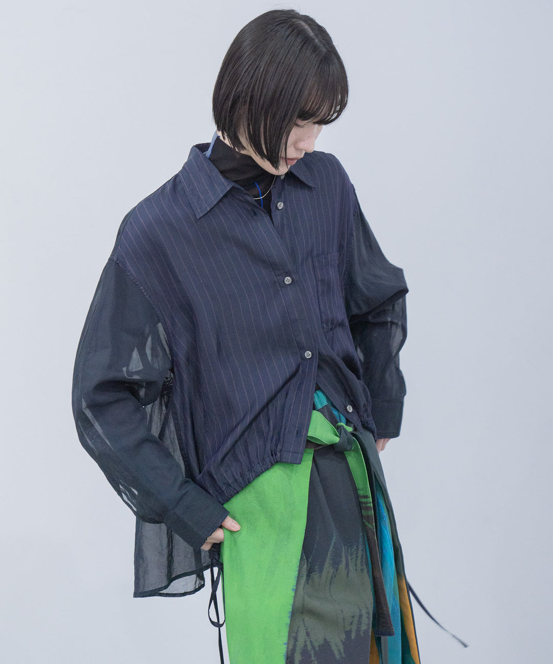RECROSS STRIPE SHIRT