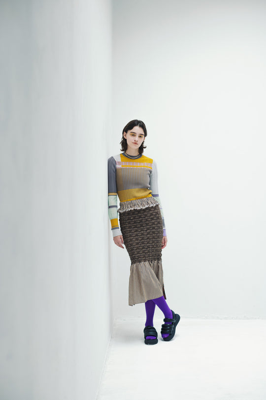 FRILL STRETCH MULTIWAY SKIRT