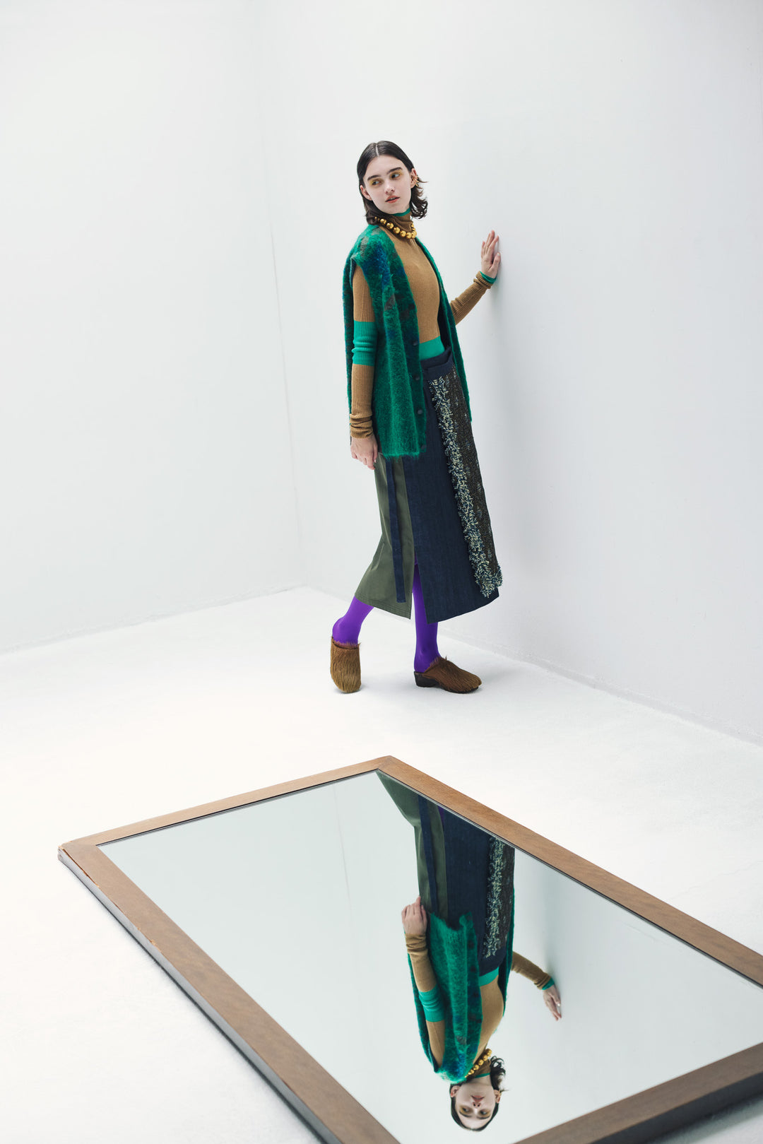 AIR SILK CASHMERE TURTLENECK KNIT