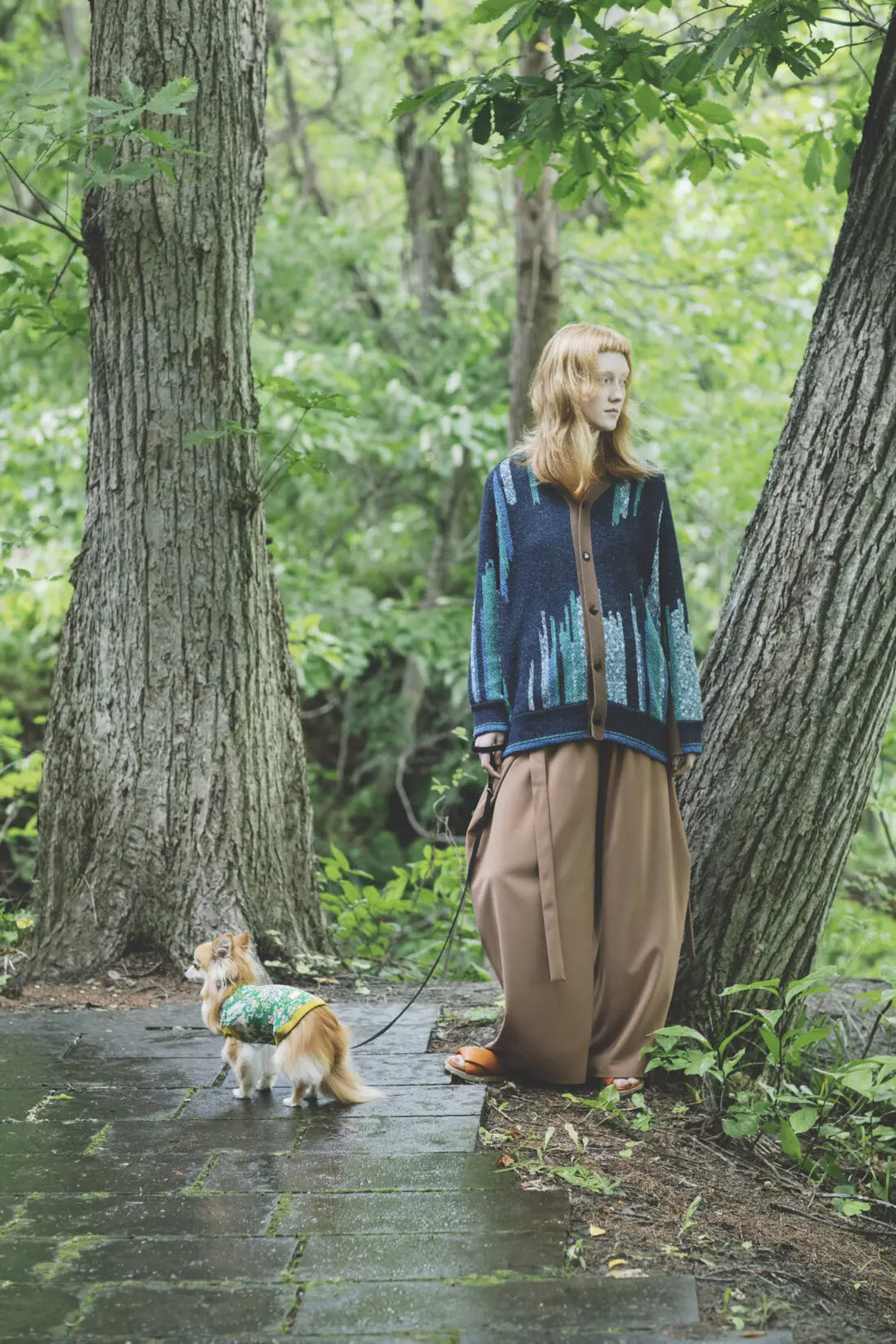 MERGE TEXTURE LONG CARDIGAN