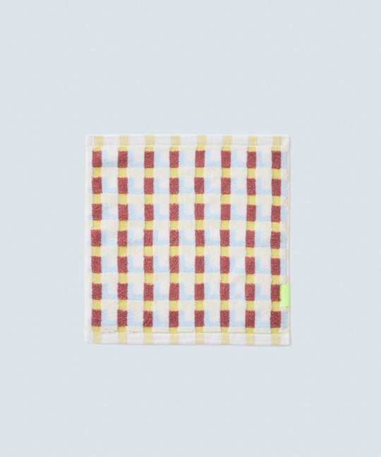 PLAID GEO TOWEL