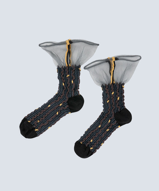 RIPPLE STRIPE SOCKS