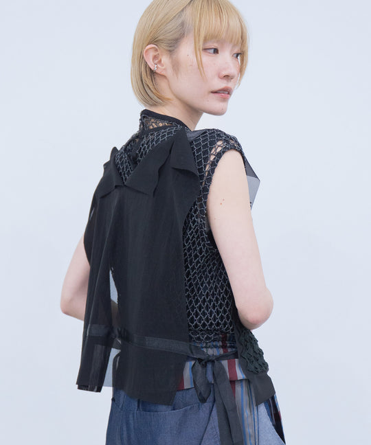 SHEER CRACK VEST