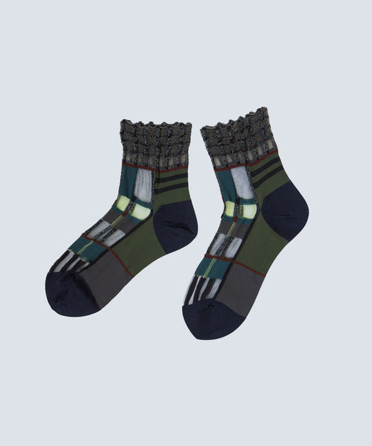 SHEER CUBE SOCKS