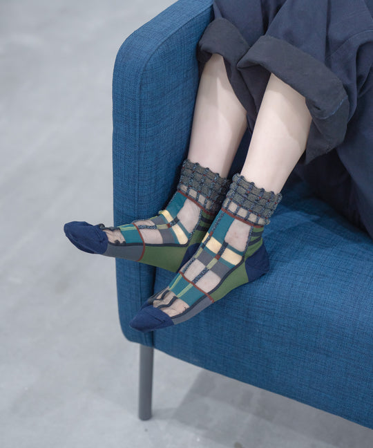 SHEER CUBE SOCKS