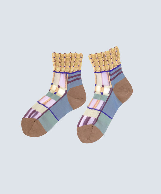 SHEER CUBE SOCKS