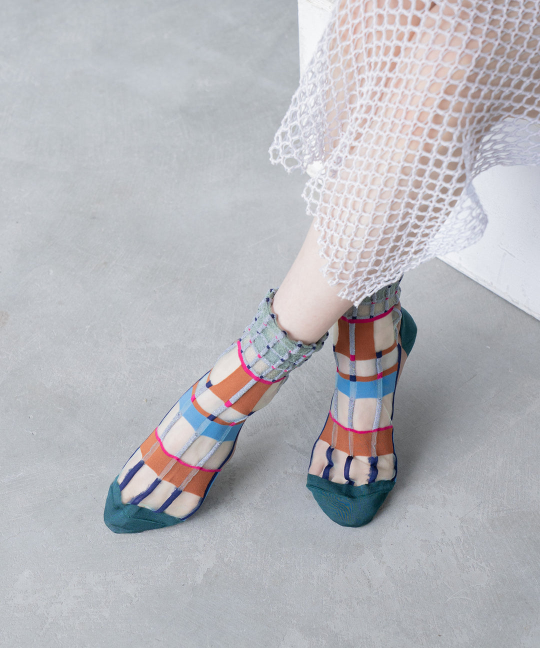 SHEER CUBE SOCKS