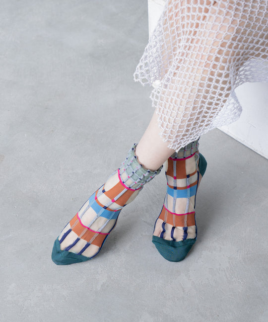 SHEER CUBE SOCKS