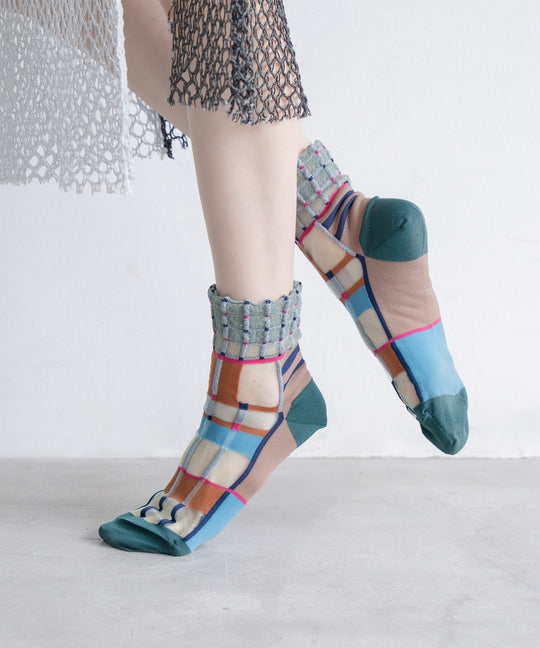 SHEER CUBE SOCKS