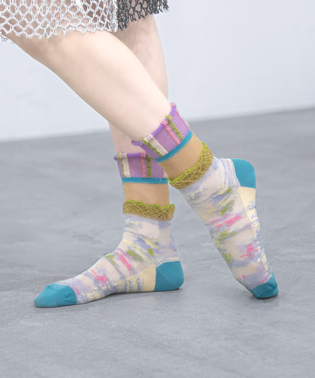 SPRINKLE FLOWER SOCKS