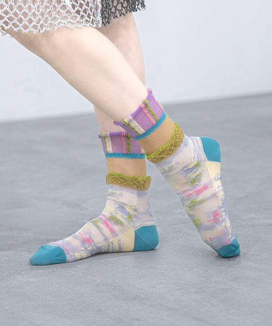 SPRINKLE FLOWER SOCKS