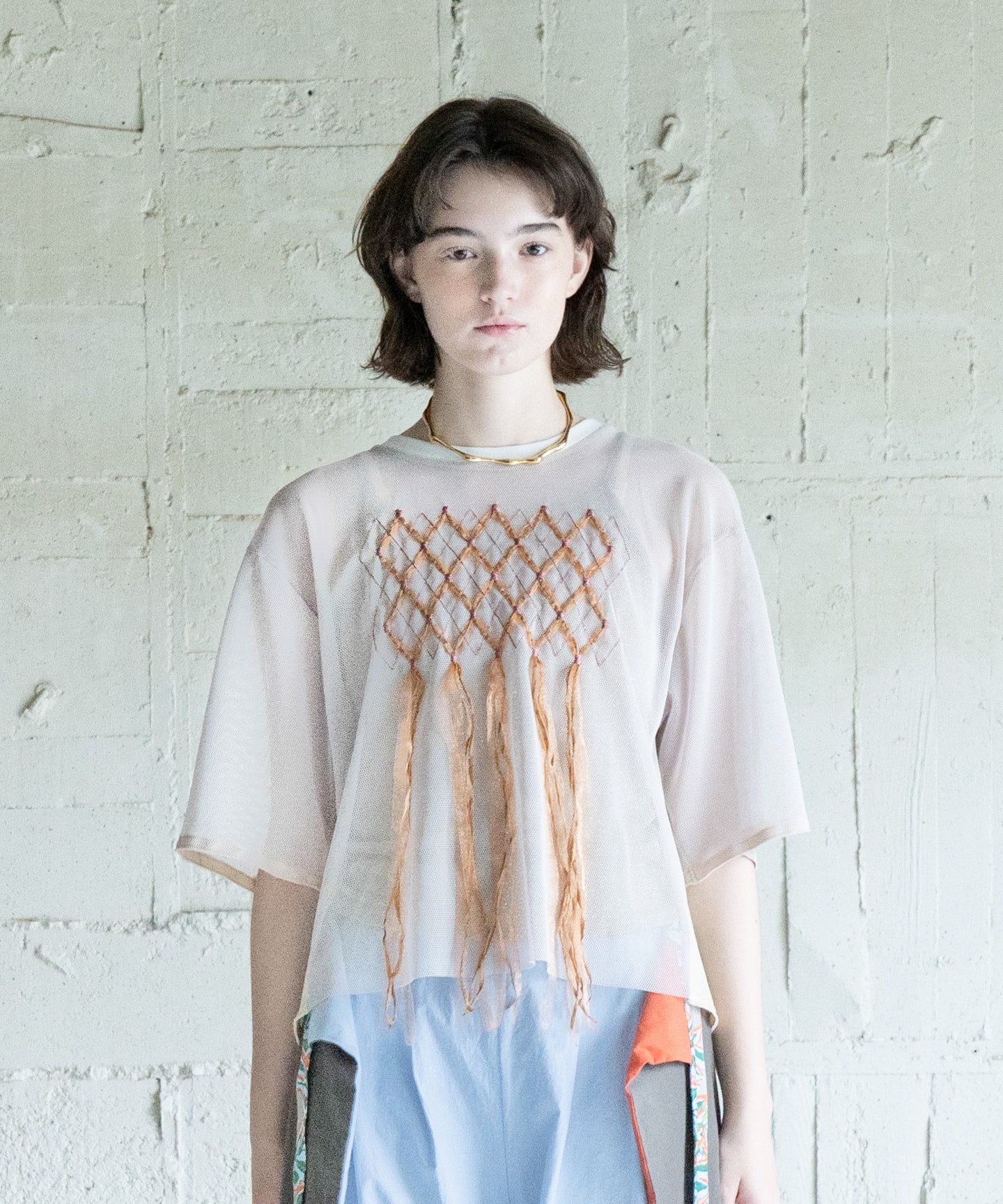 SWAY MESH SHEER TOPS – COQ KANAKO KAJIHARA online store