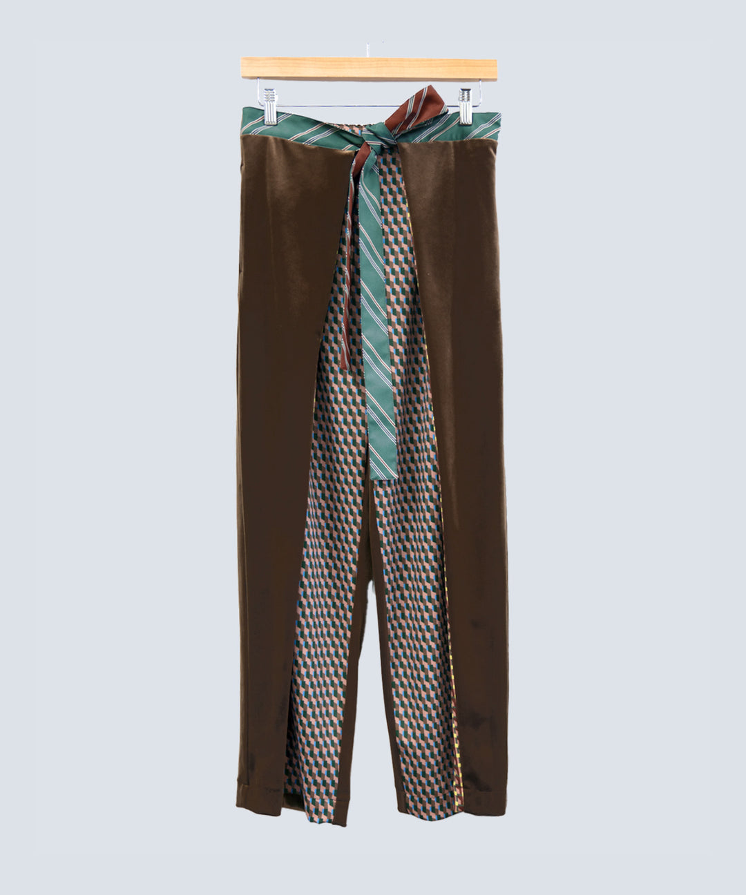 2WAY TOPOLOGY VELOR PANTS