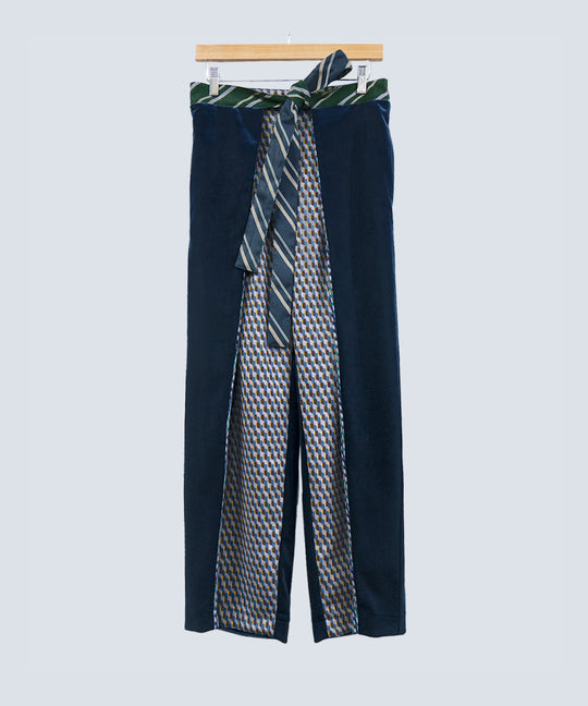 2WAY TOPOLOGY VELOR PANTS