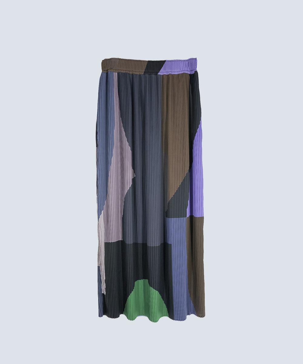 TSUMIKI PLEATED SKIRT