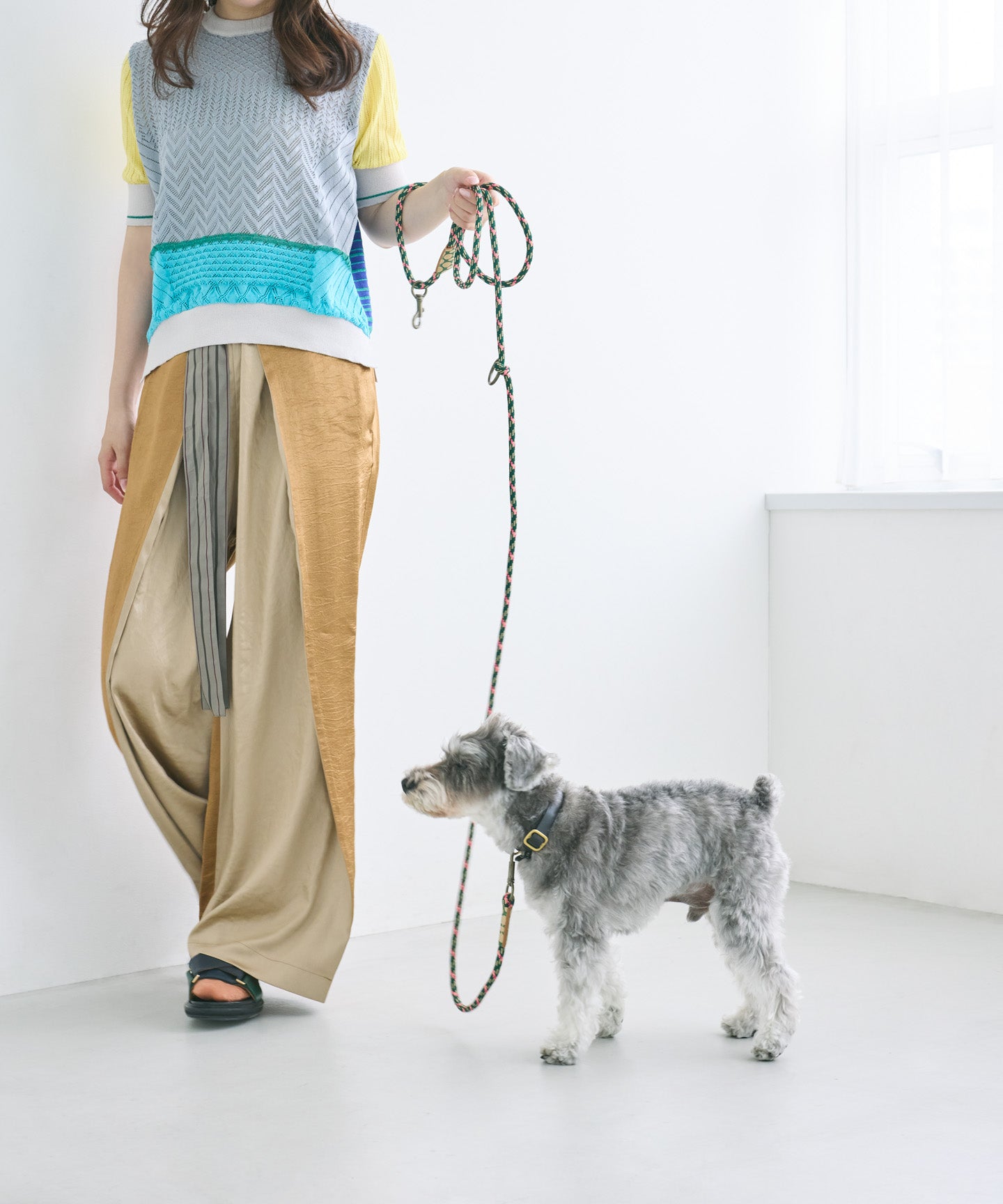 UPBEAT CROSS DOG HANDS FREE LEASH – COQ KANAKO KAJIHARA online store
