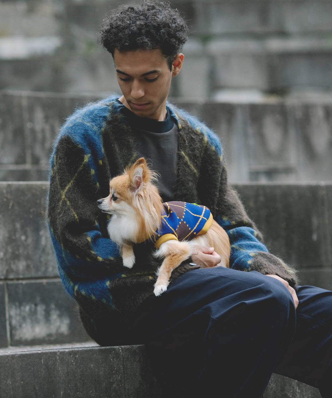 VINTAGE MOHAIR CARDIGAN