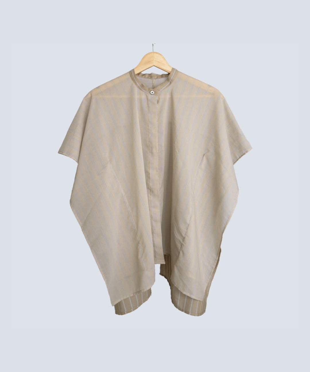 SHORT CAPE 2 SHEER BLOUSE