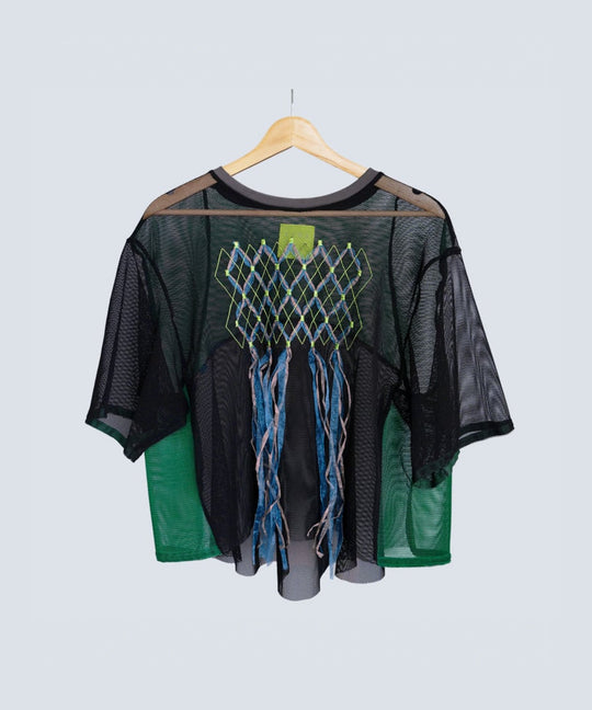 SWAY MESH SHEER TOPS